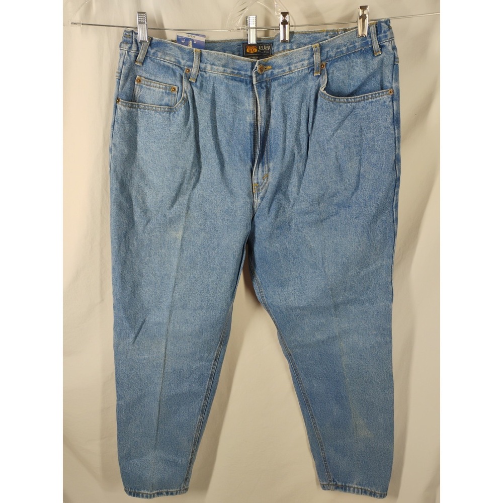 Vintage NWT Kmart Route 66 Relaxed Fit Mens 44x29 (40x28) Light Denim Blue Jeans